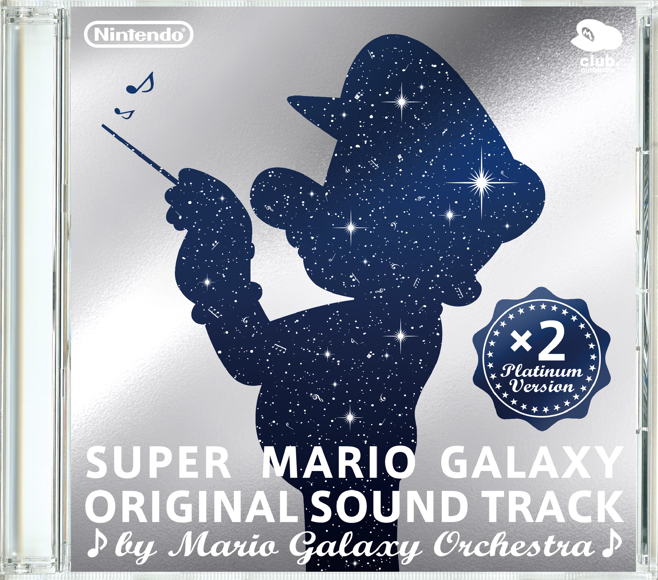 SUPER MARIO GALAXY ORIGINAL SOUND TRACK Platinum Version